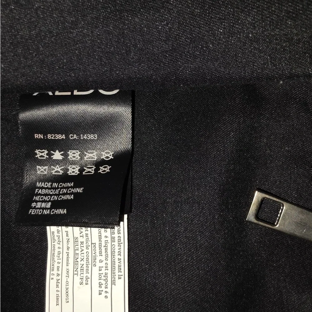 Aldo Sleek Black Backpack - Picture 13 of 15